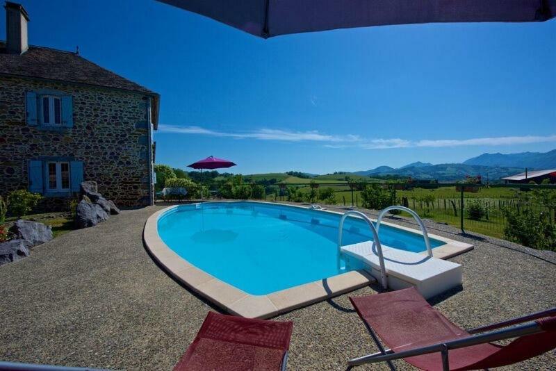 Mountain Vacances - Maison Rachou Lanne-en-Baretous エクステリア 写真